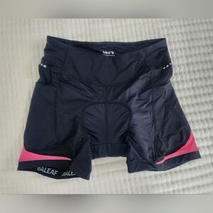 Baleaf Womens Bike Padded Shorts Large
